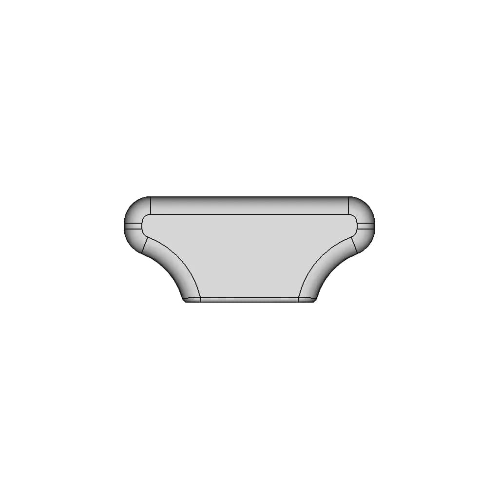 Protection Caps Tct254.445 (Moldable) | High-Quality CAD Model_270_0_degree_snapshot