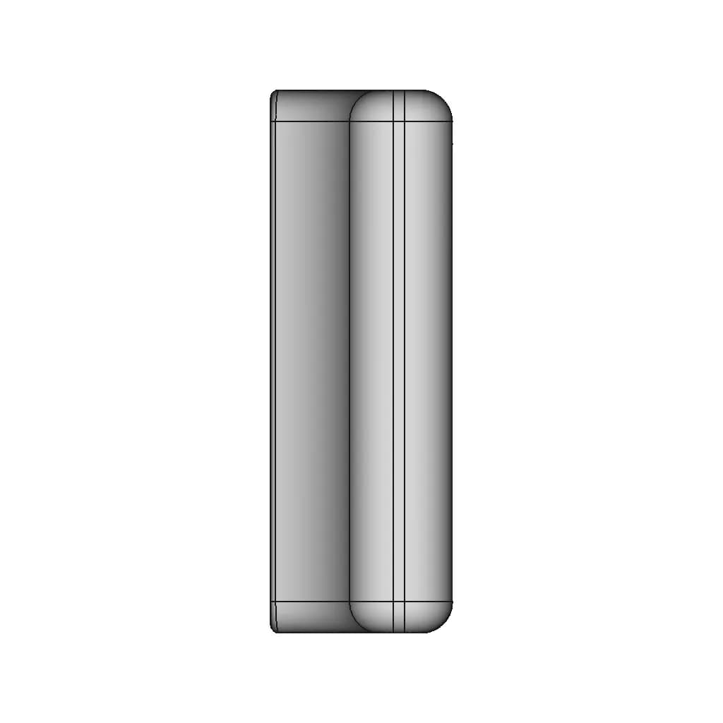 Protection Caps Tcs254.318 (Moldable) | High-Quality CAD Model_0_90_degree_snapshot