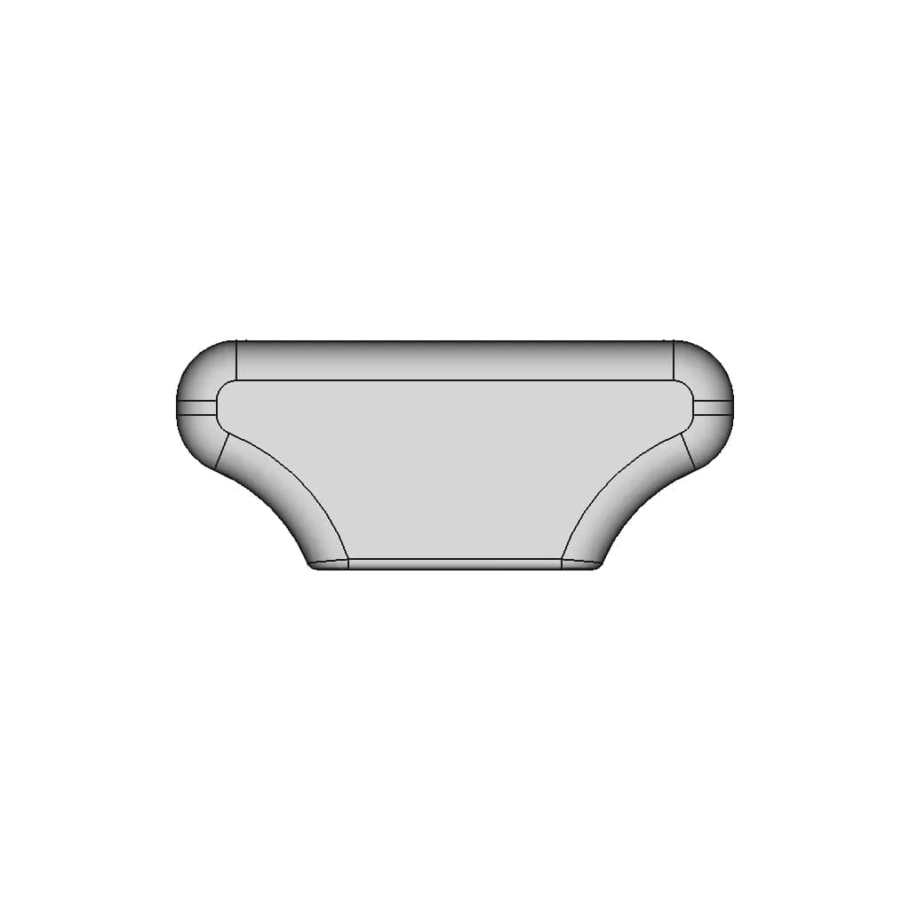 Protection Caps Tcs254.318 (Moldable) | High-Quality CAD Model_270_0_degree_snapshot