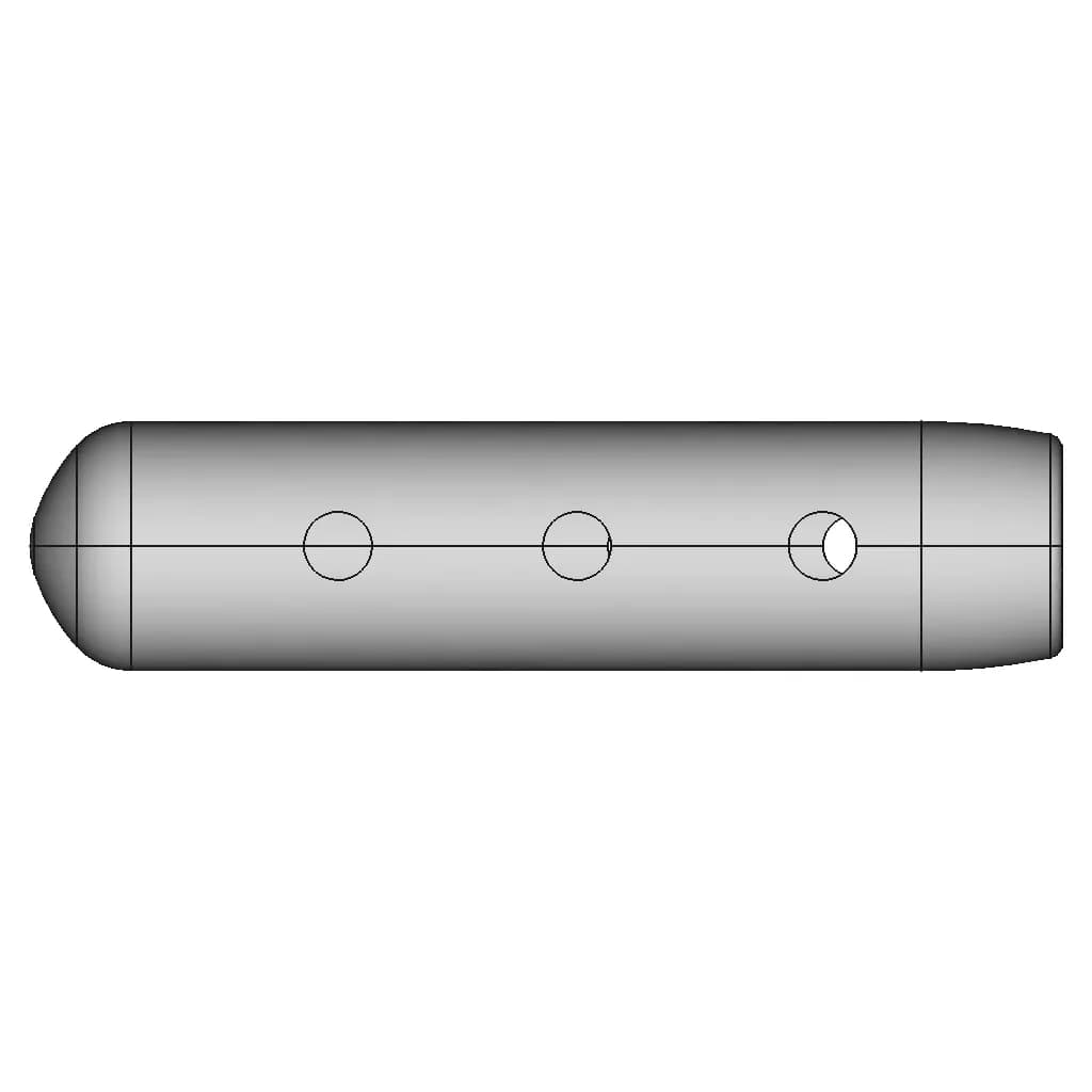 Protection Caps Tcr047.254 (Moldable) - Downloadable CAD Representation_0_90_degree_snapshot