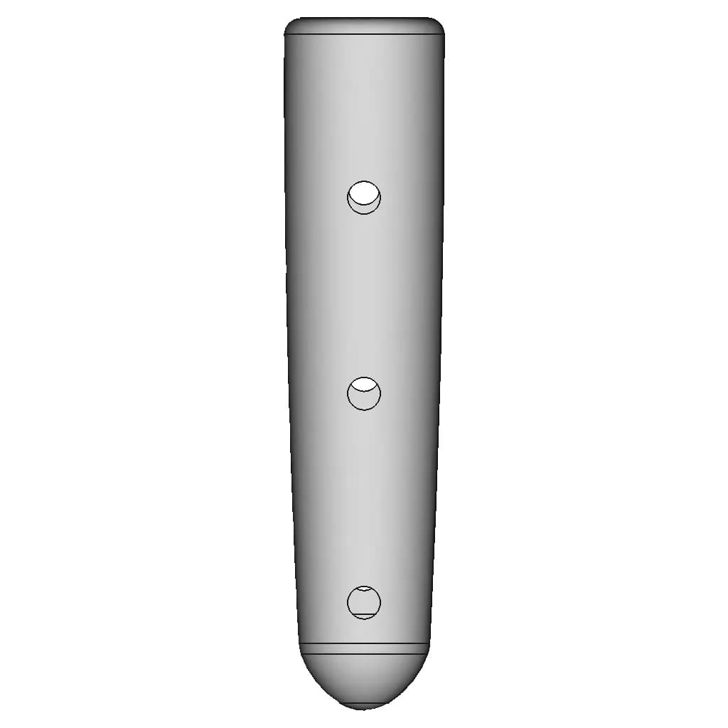Protection Caps Tcr028.191 (Moldable) - Standard Mechanical Component_270_0_degree_snapshot