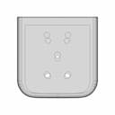 Protection Cap Tcf254.254 (Moldable) | 3D Engineering Design File_90_0_degree_snapshot