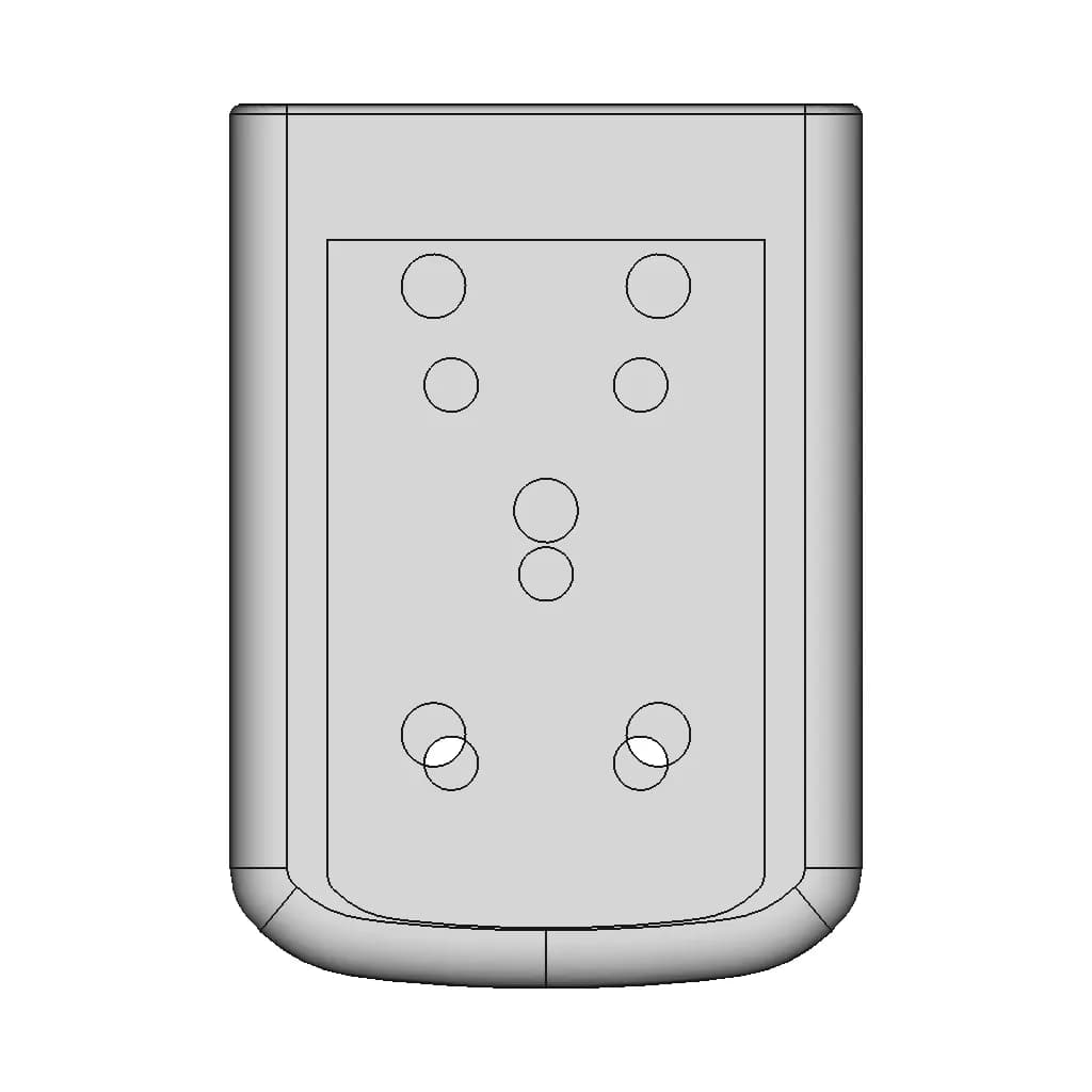 Protection Cap Tcf178.254 (Moldable) | High-Quality CAD Model_90_0_degree_snapshot