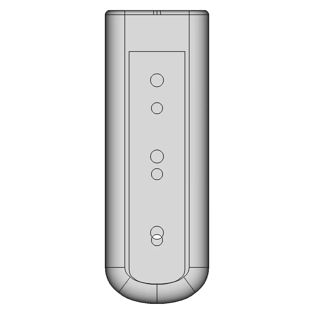 Protection Cap Tcf075.254 (Moldable) | High-Quality CAD Model_90_0_degree_snapshot