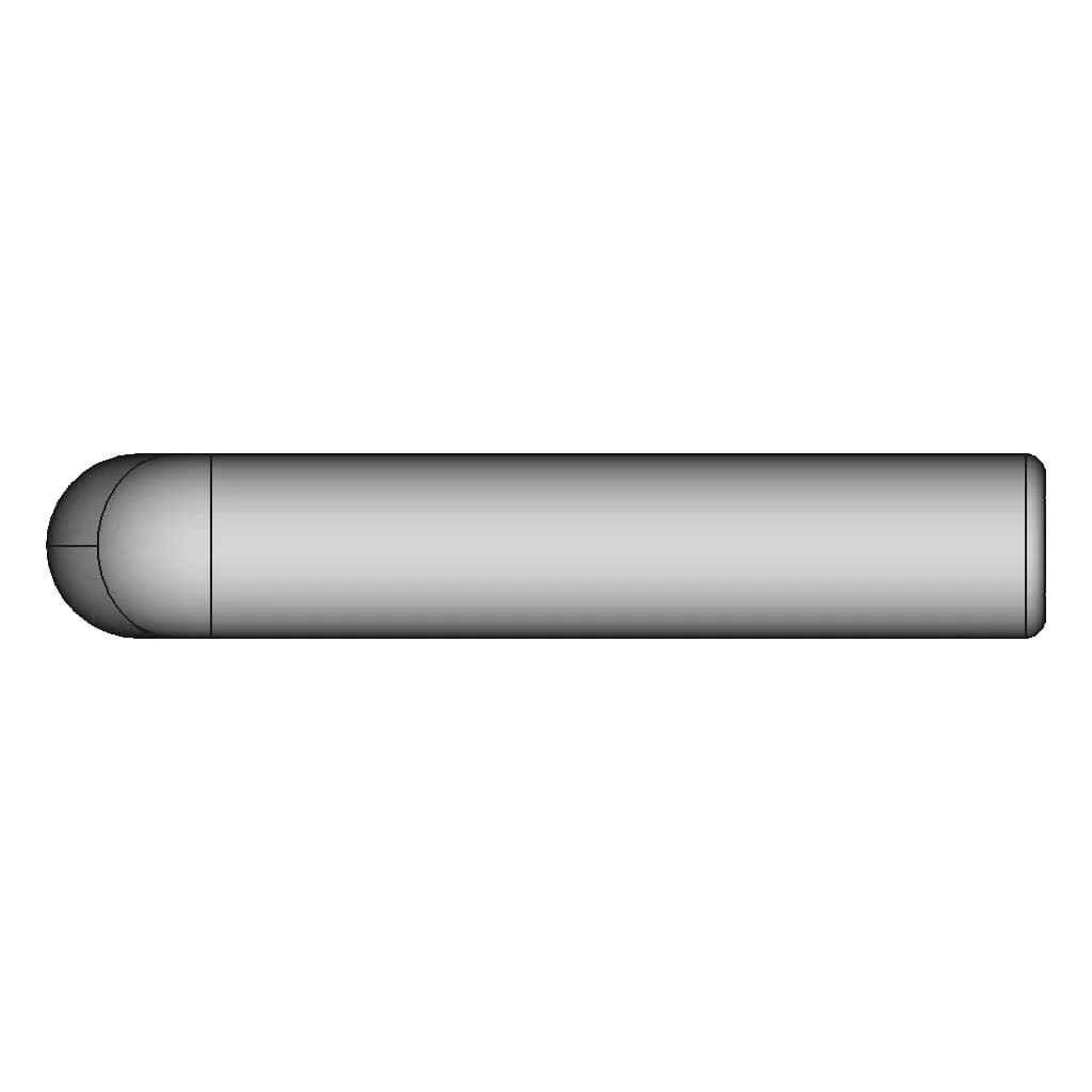 Protection Cap Tcf064.191 (Moldable) - Downloadable CAD Representation_0_270_degree_snapshot