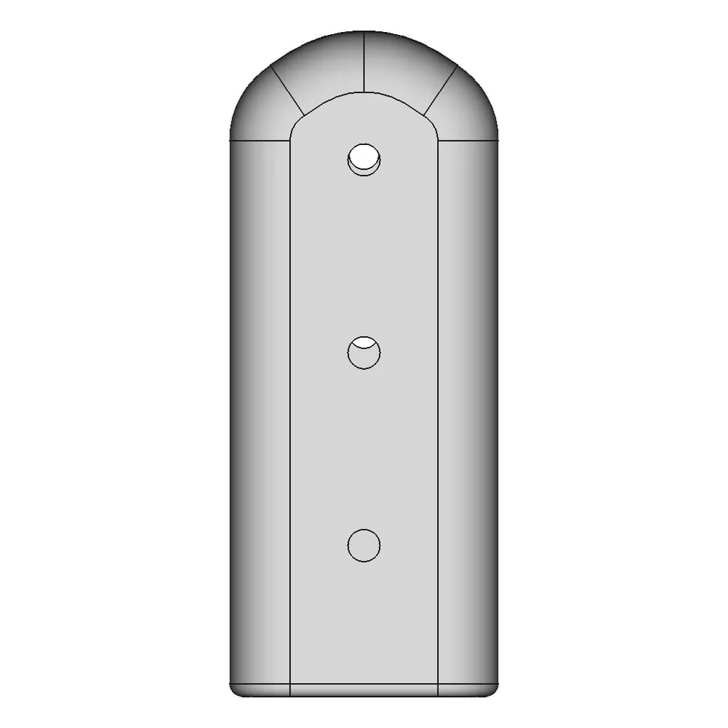 Protection Cap Tcf064.191 (Moldable) - Downloadable CAD Representation_270_0_degree_snapshot