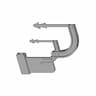 Medical Surgical Clip Ltcs03 (Moldable) | High-Quality CAD Model_60_30_degree_snapshot
