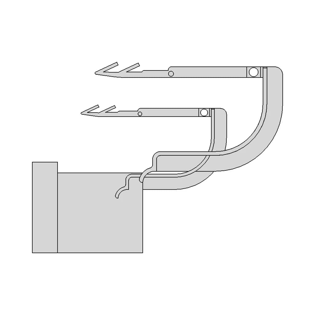 Medical Clip Ltc220 (Moldable) | High-Quality CAD Model_0_0_degree_snapshot