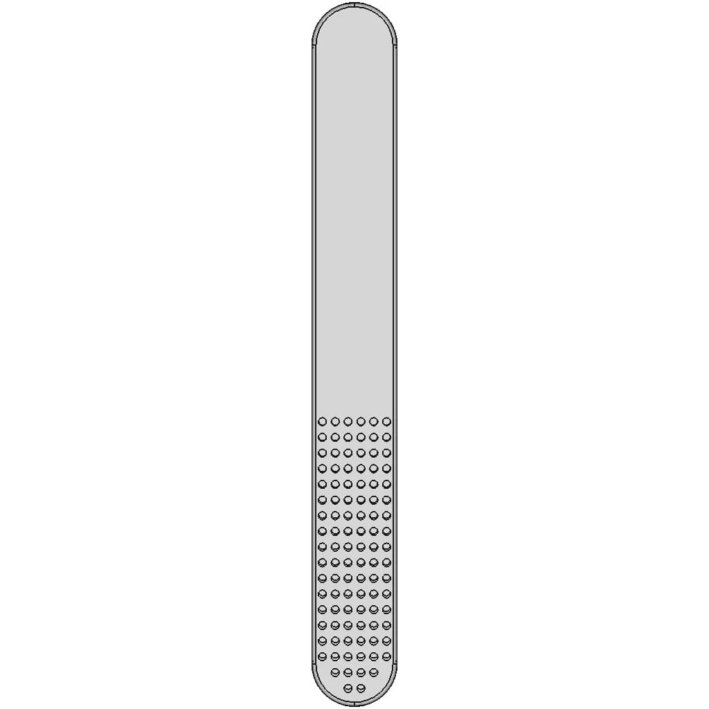 Surgical Cleaning Brush Cbt04 (Moldable) | 3D Engineering Design File_0_0_degree_snapshot