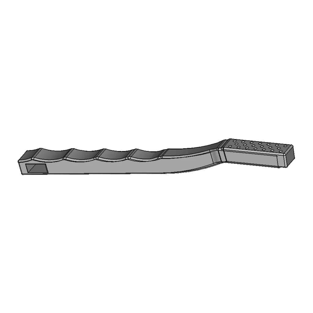 Surgical Cleaning Brush Cbt02 (Moldable) - Downloadable CAD Representation_60_30_degree_snapshot