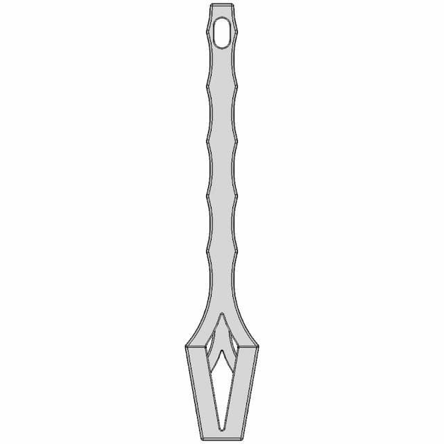 Surgical Cleaning Brush Cbt01 (Moldable) | 3D Engineering Design File