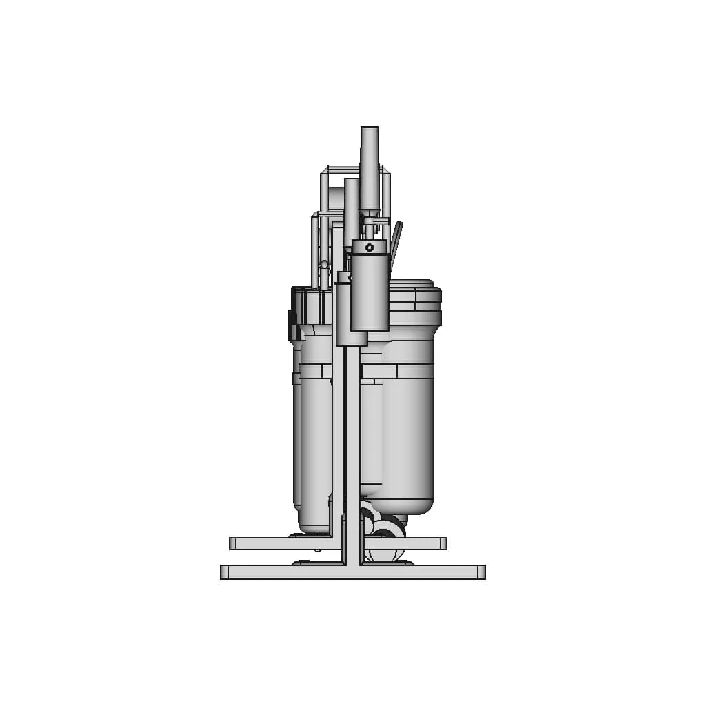 Diy Oxygen Concentrator Generator - Downloadable CAD Representation_0_270_degree_snapshot