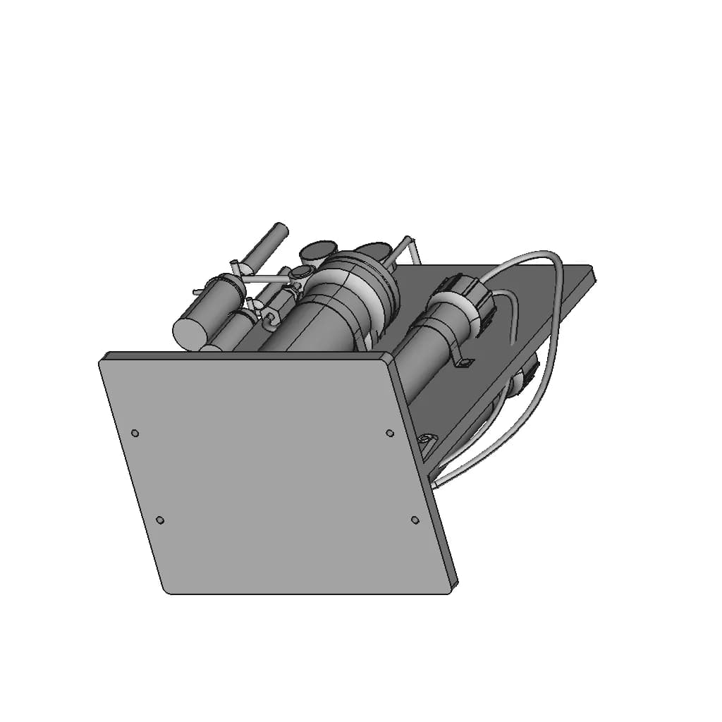 Diy Oxygen Concentrator Generator - Downloadable CAD Representation_60_30_degree_snapshot