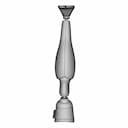 Prosthetic Right Leg - Downloadable CAD Representation_270_0_degree_snapshot