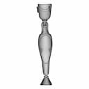 Prosthetic Right Leg - Downloadable CAD Representation_90_0_degree_snapshot