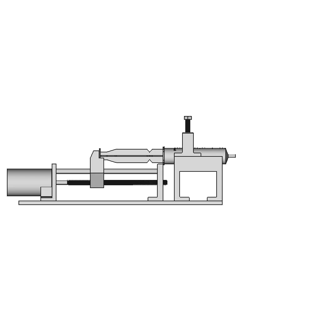 3D Printable Syringe Pump V3 - Downloadable CAD Representation_90_0_degree_snapshot