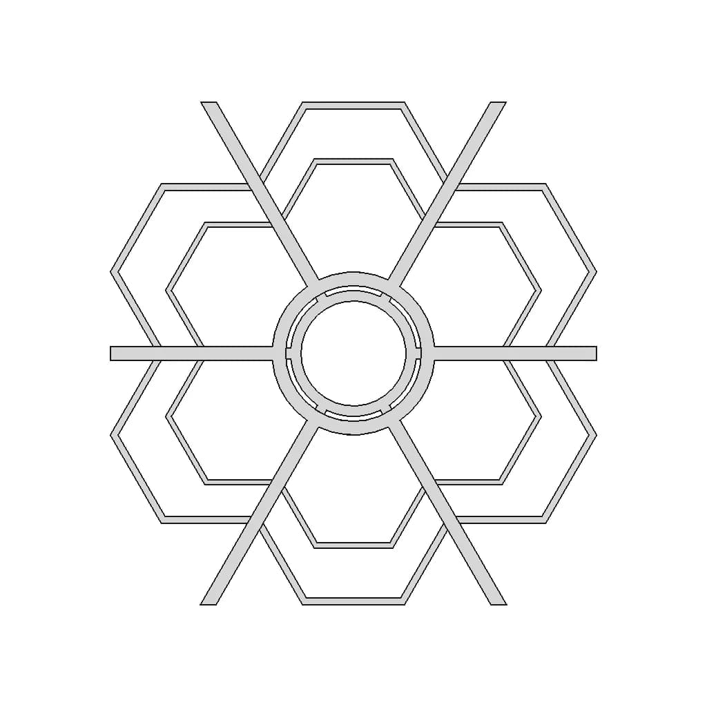 3D Printable Bioreactor For Deep Space Food Production | High-Quality CAD Model_90_0_degree_snapshot