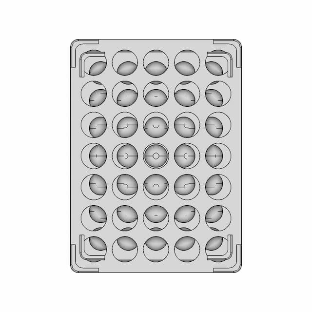 Test Tube Rack - Stojak Na Próbówki - Standard Mechanical Component