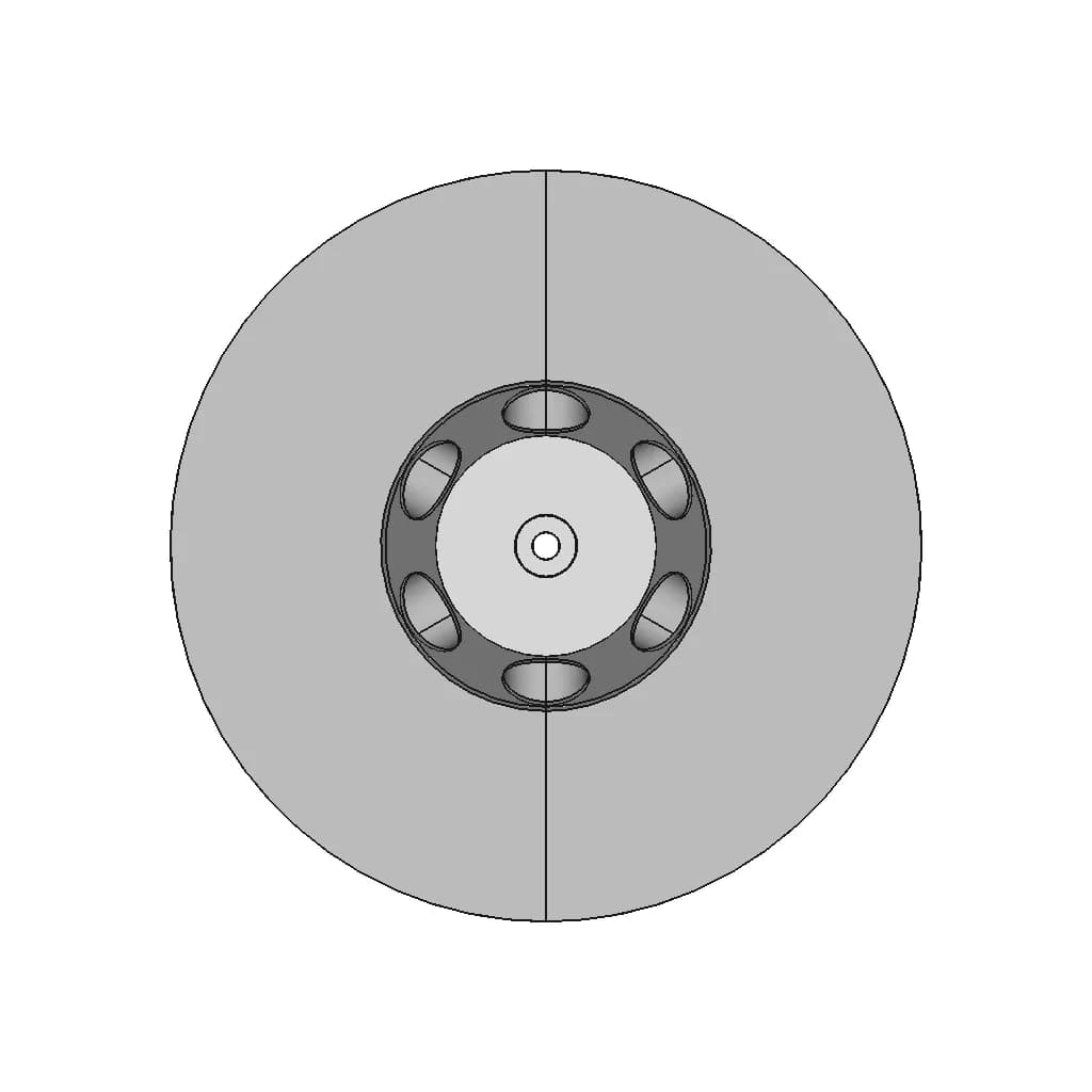 Simple Experimental Centrifuge Project | 3D Engineering Design File_270_0_degree_snapshot