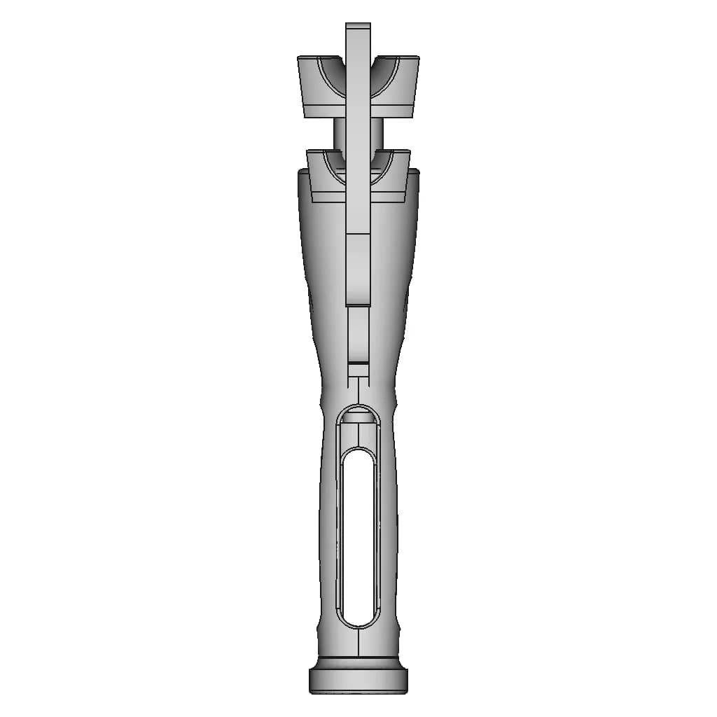 Femoral Impactor - Medical Device | High-Quality CAD Model_0_90_degree_snapshot