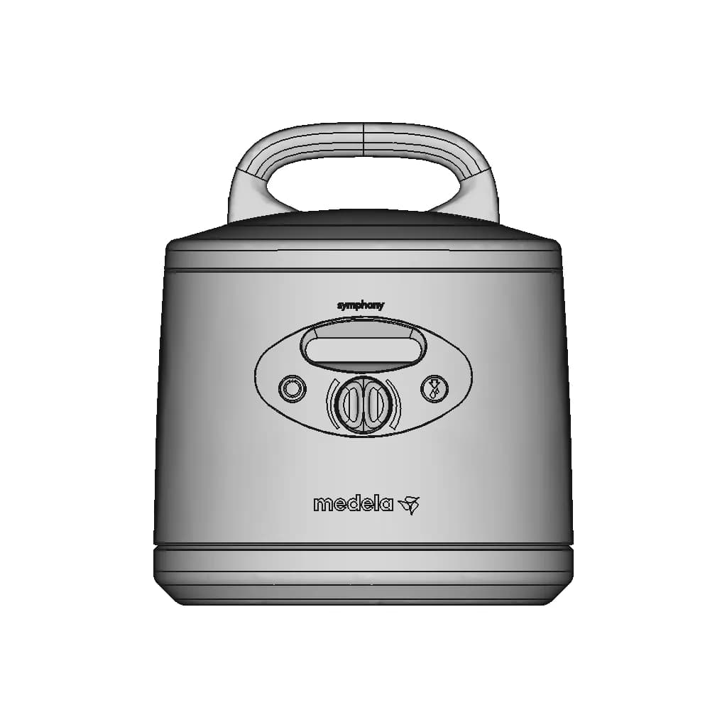 Medela Symphony - Breast Milk Pump - Standard Mechanical Component_0_0_degree_snapshot