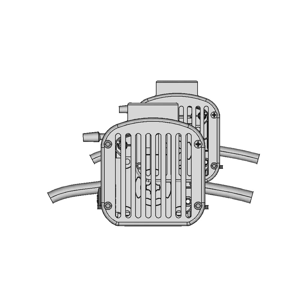 Housing For Kamoer Kkt/Kk15 Peristaltic Pump - Standard Mechanical Component_0_0_degree_snapshot