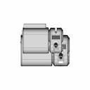 Housing For Kamoer Kkt/Kk15 Peristaltic Pump - Standard Mechanical Component_0_90_degree_snapshot