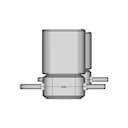 Housing For Kamoer Kkt/Kk15 Peristaltic Pump - Standard Mechanical Component_90_0_degree_snapshot