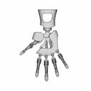 Biomimetic Hand | 3D Engineering Design File_270_0_degree_snapshot