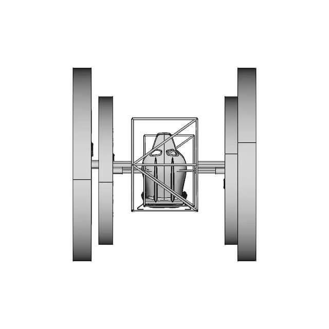 Training Equipment. Athletics And Fitness. Gyroscope Model - Standard Mechanical Component