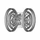 Training Equipment. Athletics And Fitness. Gyroscope Model - Standard Mechanical Component_60_30_degree_snapshot