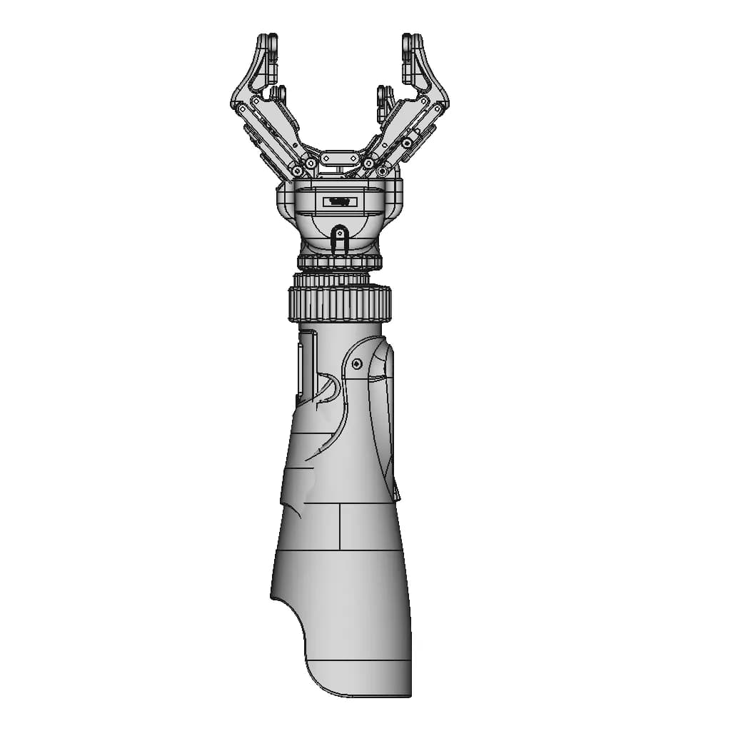Prosthetic Gripper (Accbi-1) - Standard Mechanical Component_90_0_degree_snapshot