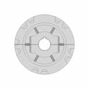 Split Drive Sprocket | High-Quality CAD Model_0_0_degree_snapshot