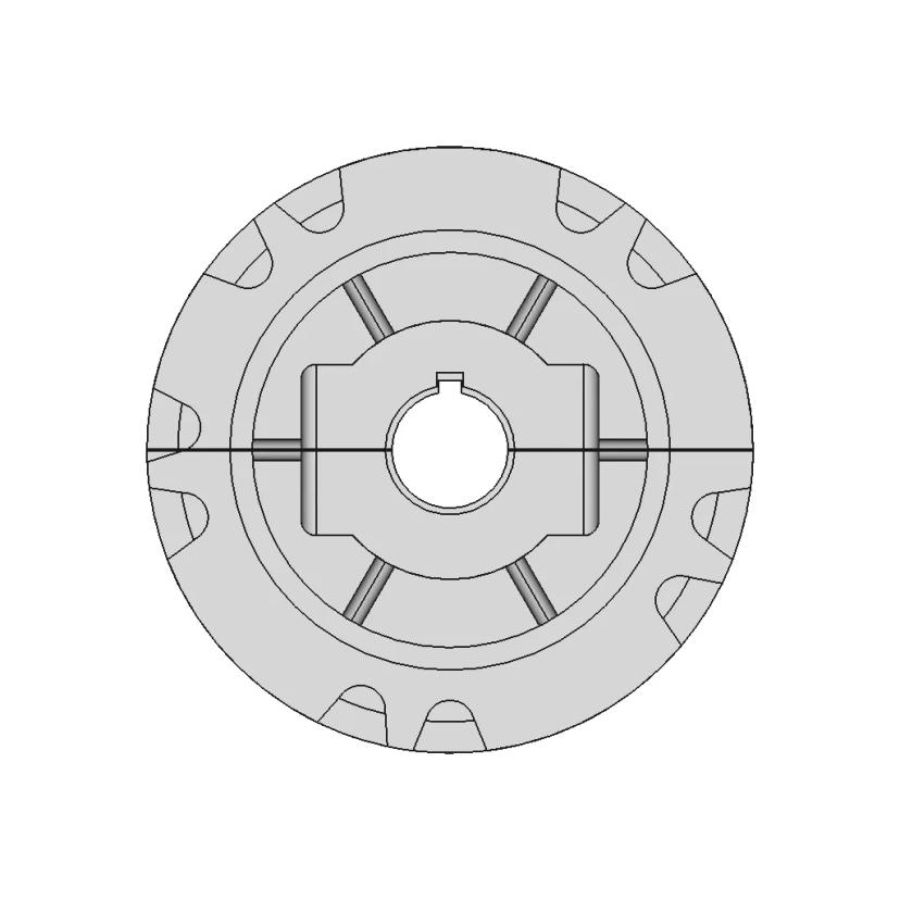 Split Drive Sprocket | High-Quality CAD Model