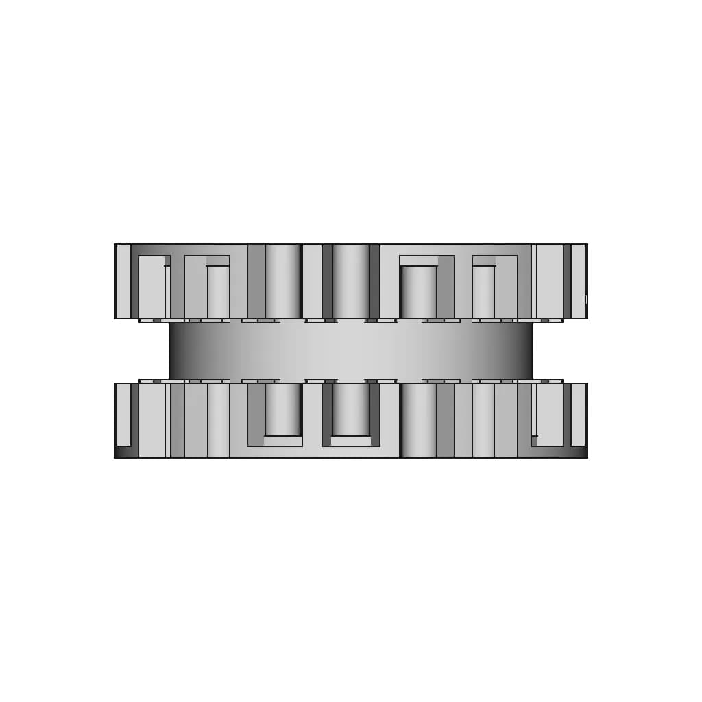Split Drive Sprocket | High-Quality CAD Model_90_0_degree_snapshot