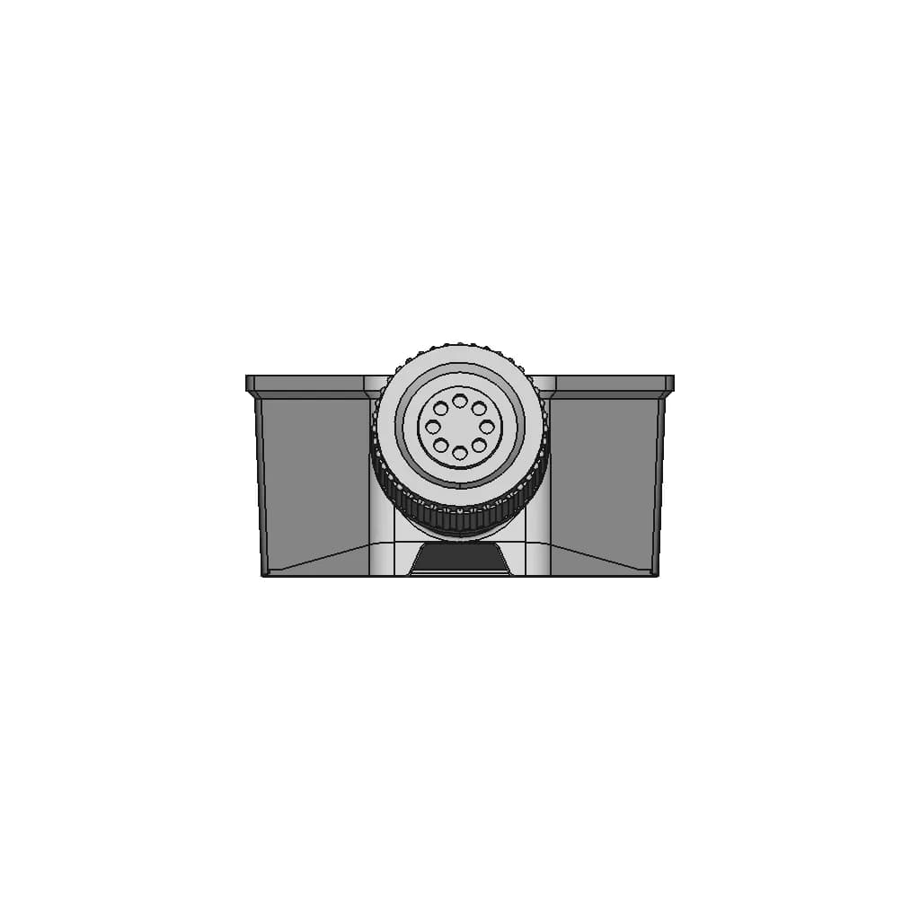 T25 Cell Culture Flask - Downloadable CAD Representation_0_270_degree_snapshot
