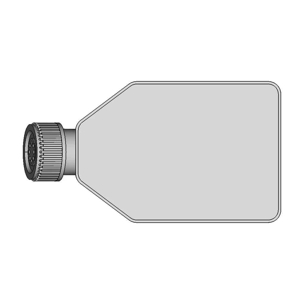 T25 Cell Culture Flask - Downloadable CAD Representation_270_0_degree_snapshot
