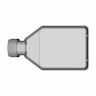 T25 Cell Culture Flask - Downloadable CAD Representation_90_0_degree_snapshot