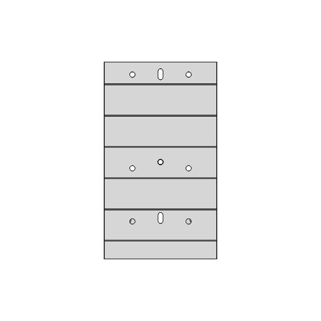 Reverse Of The Set Of Electrodes (Kiefel) For The Production Of Urine And Colostomy Bags. - Standard Mechanical Component_90_0_degree_snapshot