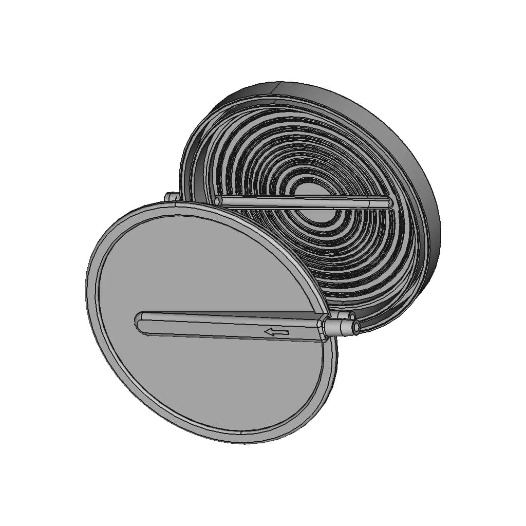 Leukocyte Filter Glt - Downloadable CAD Representation_60_30_degree_snapshot
