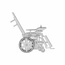 Convertible Wheel Chair Cum Bed - Standard Mechanical Component_0_270_degree_snapshot