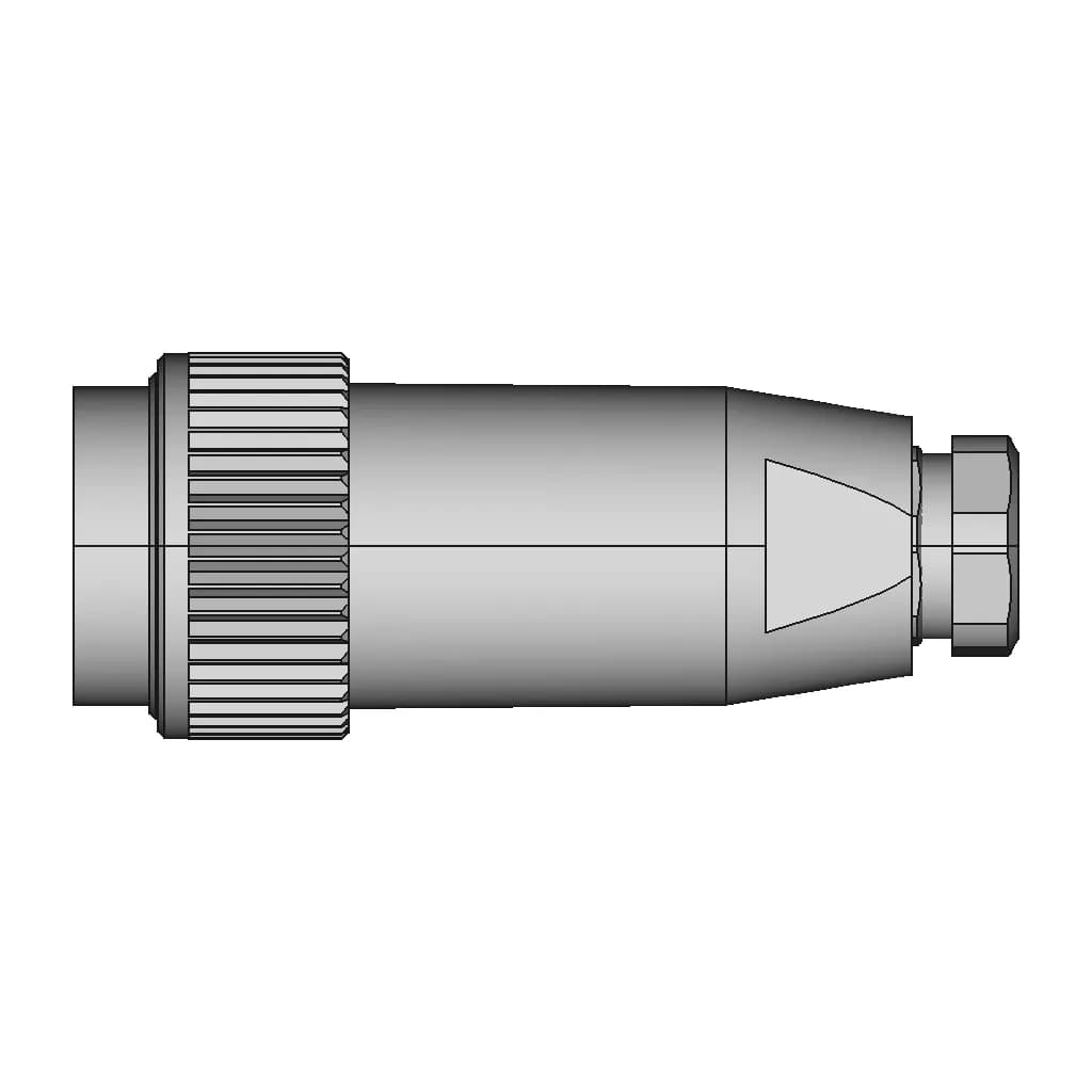 Binder Stecker 3-8 Pol | 3D Engineering Design File_0_0_degree_snapshot