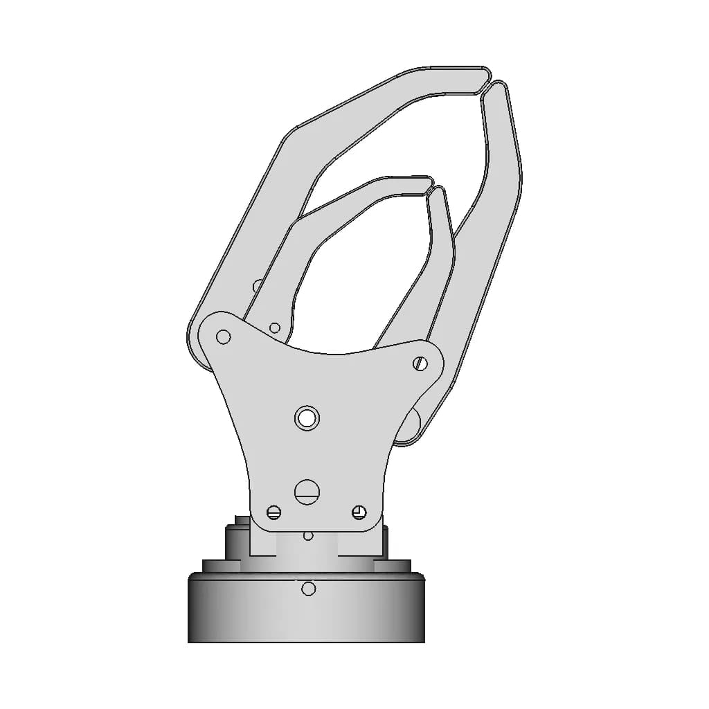 Myoelectric Prosthetic Hand - 2 | High-Quality CAD Model_270_0_degree_snapshot