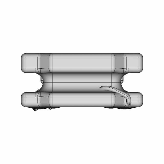 Pnr2520 Smd Power Inductor - Downloadable CAD Representation