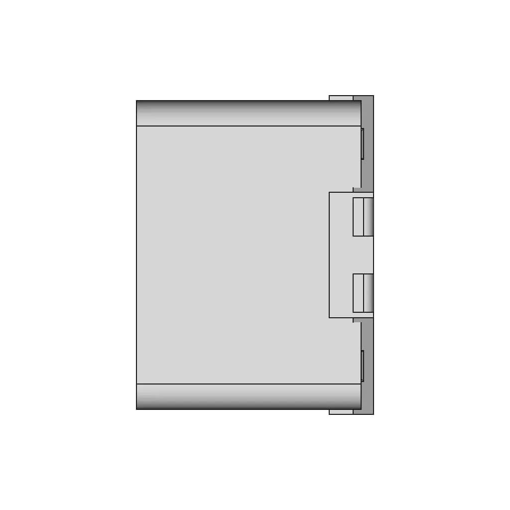 Pdrh1210D Ssmd Common Mode Choke | High-Quality CAD Model_0_90_degree_snapshot
