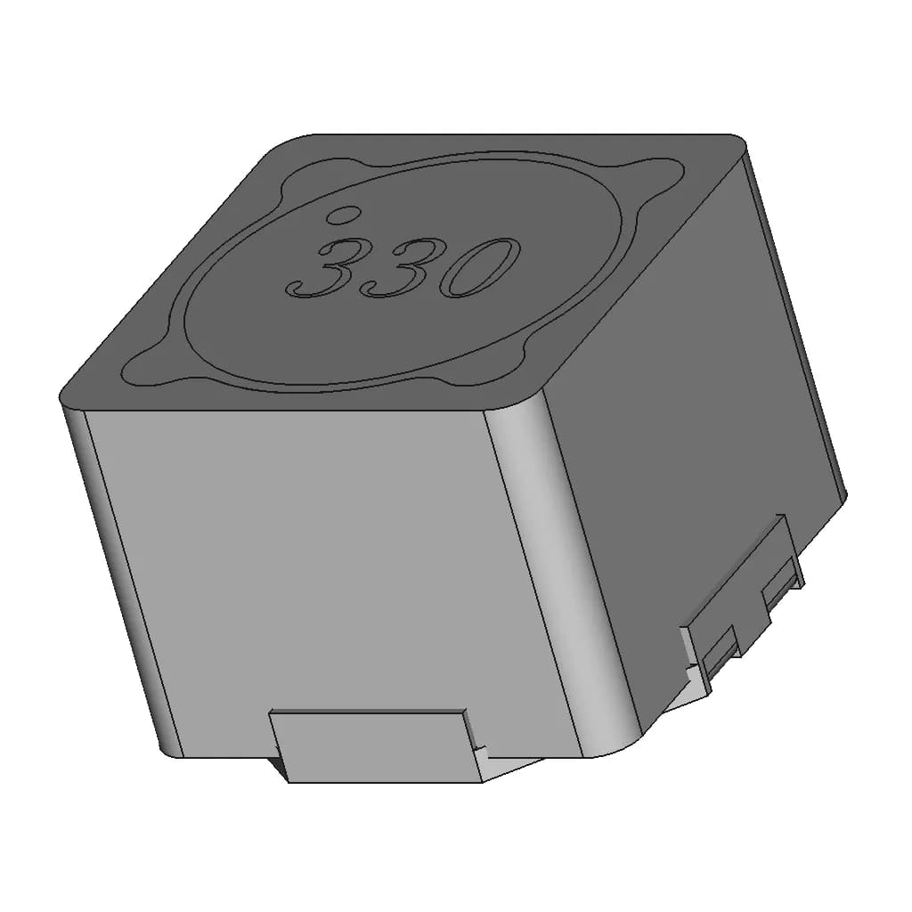 Pdrh1210D Ssmd Common Mode Choke | High-Quality CAD Model_60_30_degree_snapshot
