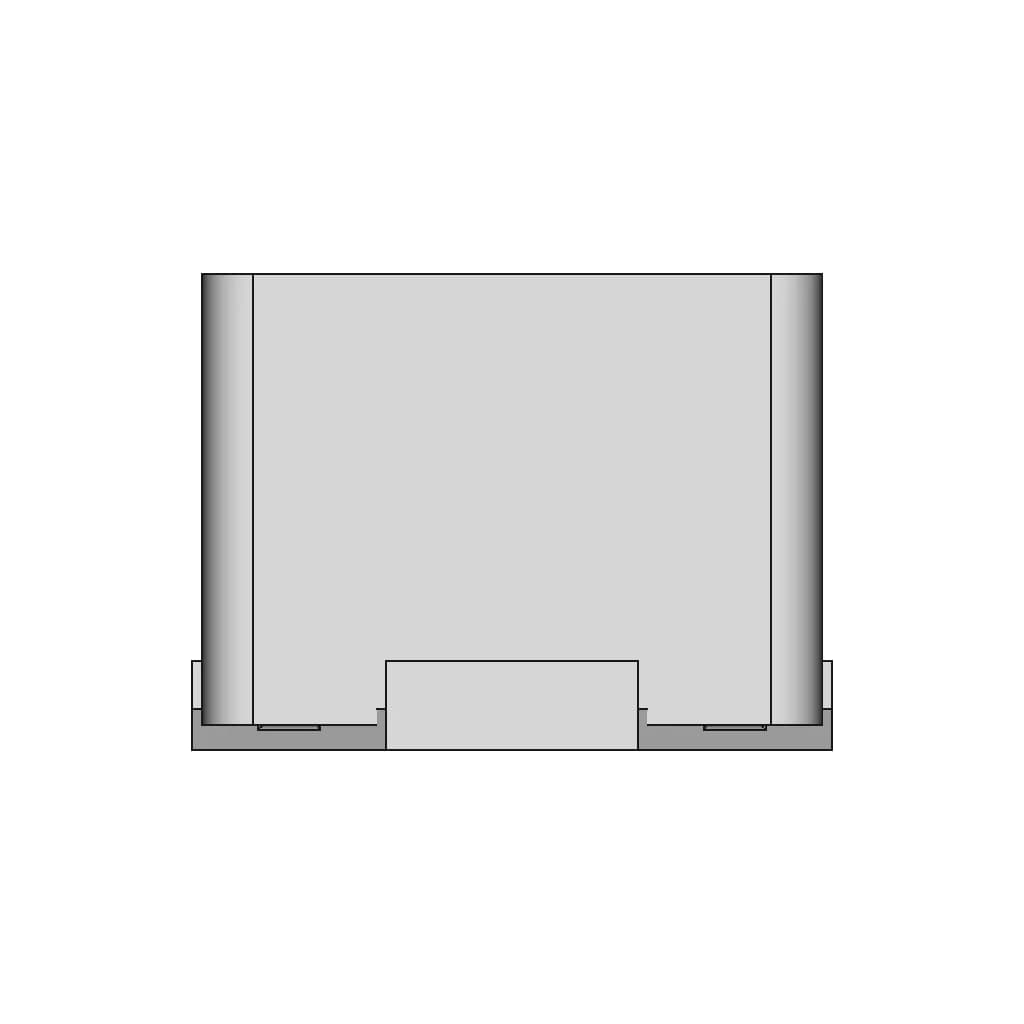 Pdrh1210D Ssmd Common Mode Choke | High-Quality CAD Model_90_0_degree_snapshot