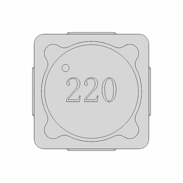 Pdrh127D Smd Common Mode Choke - Standard Mechanical Component