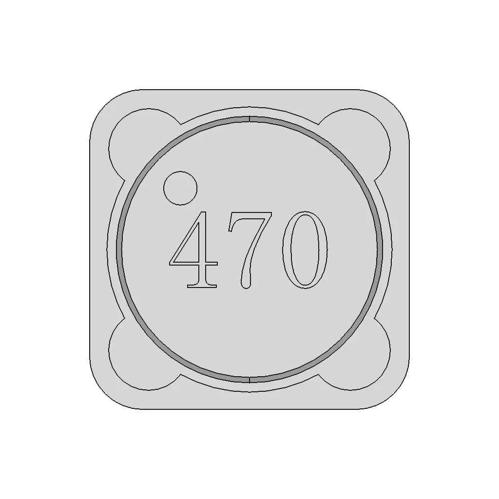 Pdrh127 Smd Power Inductors | 3D Engineering Design File_270_0_degree_snapshot