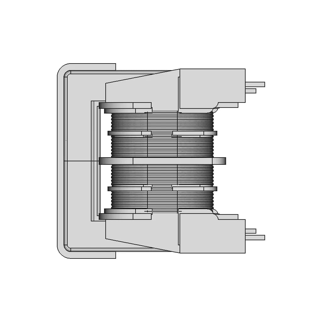 Pz-Uu26 Common Mode Choke - Standard Mechanical Component_0_270_degree_snapshot